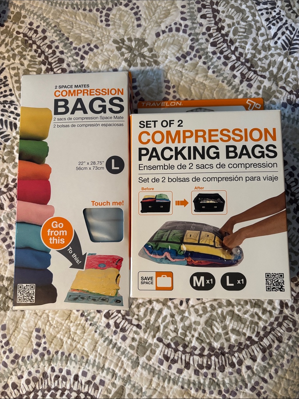 Travelon Compression Packing Bags